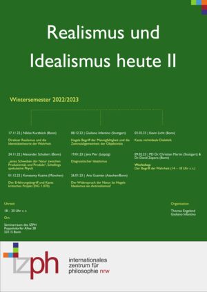 Poster: Realismus und Idealismus heute II