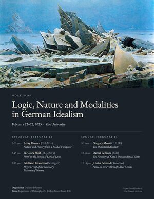 Poster: Logic, Nature and Modalities in German Idealism