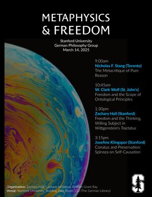 Poster: Metaphysics and Freedom